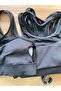 Tulle Detailed Removable Pad Sports Bustier - 3