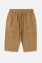 Men's Cotton Raw Cloth Capri – High Waist, Elastic Waist, Comfortable Fit Summer Capri - 4