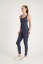 Seamless Pilates /Yoga/Casual Sports Jumpsuit (Anthracite) - 7