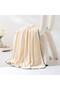 منشفة كبييرة اوف وايت أطراف موردة ريفي Elegant Off-White Towel