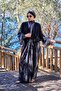Luna Model Waist Lace Design Hijab Pareo - 4