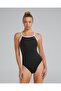 Durafast Elite. ®   Df Girl's Swimsuit - Hexa (Black) - 7