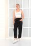 Relaxed Women's Comfortable Waist Elastic Pants - 6