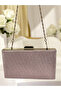 Dot Patterned Color Women's Evening Dress Bag - 4