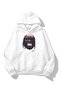 Unisex Utopia Teeth Travis Scott Sweatshirt Hoodie White