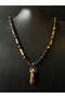 Tiger Eye Onyx Natural Stone Pendant Special Design Necklace Inner Peace Focus Courage Stability Stone - 3