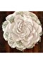 30cm Giant Rose Flower Lotus Flower Silicone Mold K-1092, Polyester Stone Powder Gypsum Candle Mold - 5