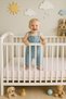 2 Pieces 70 X 140 X 20 cm Elastic Combed Cotton Fabric Baby Bedsheet - 7