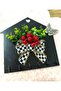 لوحة مفاتيح على شكل فراشة لامعة على شكل شريط مربعات