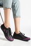 Genuine Leather Soft Sole Women's Black Sneaker Casual Sports Shoes - 2