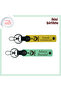 Ayyıldız Kurt Göktürk Personal Set – Anniversary Special Name Writable Keychain Set, Yellow-Green