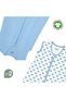 100% Cotton Baby Sleep Sack, Pack of 2, Elephant Print and Blue - 4