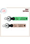Gift, F Green-Kitten Mouth, Vefa Themed – Ayyıldız and Turkey Patterned 2-Piece Personal Keychain