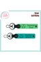 Three Star 2-Person Personal Keychain, Pistachio Green-Turquoise, Homeland Themed Gift to Give to a Friend