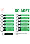 To Distribute in Programs, Set of 60, Gift Keychain with Names Written on It, F Green & Green