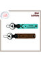 Team, Turquoise-Brown, Gift That Symbolizes Your Love Bond – Moon Star Themed Keychain