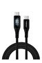® 60W USB-C to USB-C Fast Charger Cable,1.2M Type-C With LED Display