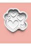 Heart Cookie Mold and Fondant Mold Set of 4 (0780-Set) - 4