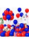 15 Piece Blue & Red Balloon Set – Energetic and Eye-Catching Party Decor