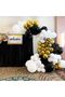 10 Piece Gold & White Balloon Set – Sparkling and Stylish Party Decor - 5