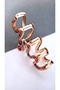 Women's Spiral Bow Bone Metal Buckle - 6