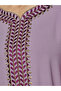 جلابية مطرزة ومزخرفة - 3
