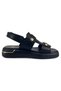 2544007 Daily Genuine Leather Sandals-Black - 3
