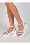 Strappy Block Heel Sandals with Buckle Closure - 3