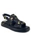 2544007 Daily Genuine Leather Sandals-Black