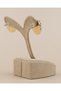 Fiorella Rosamare Flower Motif Pearl Art Earrings - 6