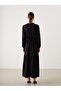 فستان LCW Modest باللون الأسود ذو ياقة دائرية - 8
