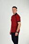 Tmb Striped Polo Neck Claret Red - 3