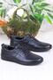 425000 Soft Flexible Comfortable Rubber Laced Genuine Leather Men's Shoes