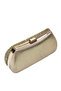 Light Gold Crystal Stone Women's Evening Dress Hand-Shoulder Bag - 3