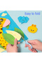 EY016 Origami Paper, 10 Colors, 50 Sheets, A4 – For Kids’ Crafts & DIY Projects - 4