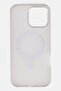 iPhone 16 Pro Max Opulis Magsafe Compatible Silicone Case, White - 3