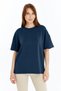 Women's Modal T-Shirt Oversize Comfortable Loose Fit T-Shirt Heavy Fabric Easy to Wrinkle Free Ironing - 2