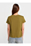31757 100% Cotton Crew Neck T-Shirt with Stitching Detail - 2