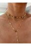 Colorful Chain ​​Choker Necklace - 4