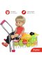 Toy Shopping Trolley-Pretend to play-Pink - 2