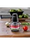 BLACK+DECKER Multi-Function Glass Chopper & Mincer, 400W, XXL 1.2L Bowl, 4-Blade - 2