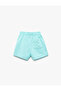 Printed Waist Lace-Up Comfortable Fit Cotton Shorts - 2