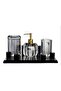 Smoke Glass 4 Piece Bathroom Set 30X21Cm P236.362645 - 2