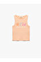 Crew Neck Sleeveless Printed Camisole Cotton Undershirt