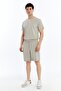 Men's 2-Piece T-Shirt & Double Leg Shorts Set, Combed Cotton, Lycra Fabric Regular Fit - 7