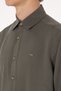 Men's Dark Khaki Long Sleeve Shirt 50300209-Vr111 - 7