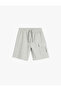 grey Basic Shorts