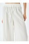 off white Viscose Pants - 6