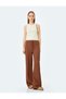 brown Drawstring Pants