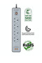 OKAMI by Moogmax - 4-Port, Fast Charging, Fire-Resistant Design with Global Quality Certifications